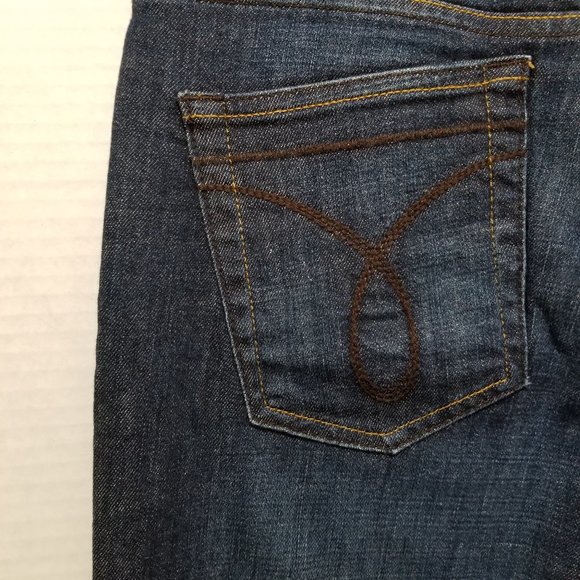 Calvin Klein jeans 6 denim boot cut stretch mid rise WP96A60 - Picture 8 of 13